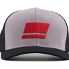Abu Garcia Flag Trucker Grey Red Black