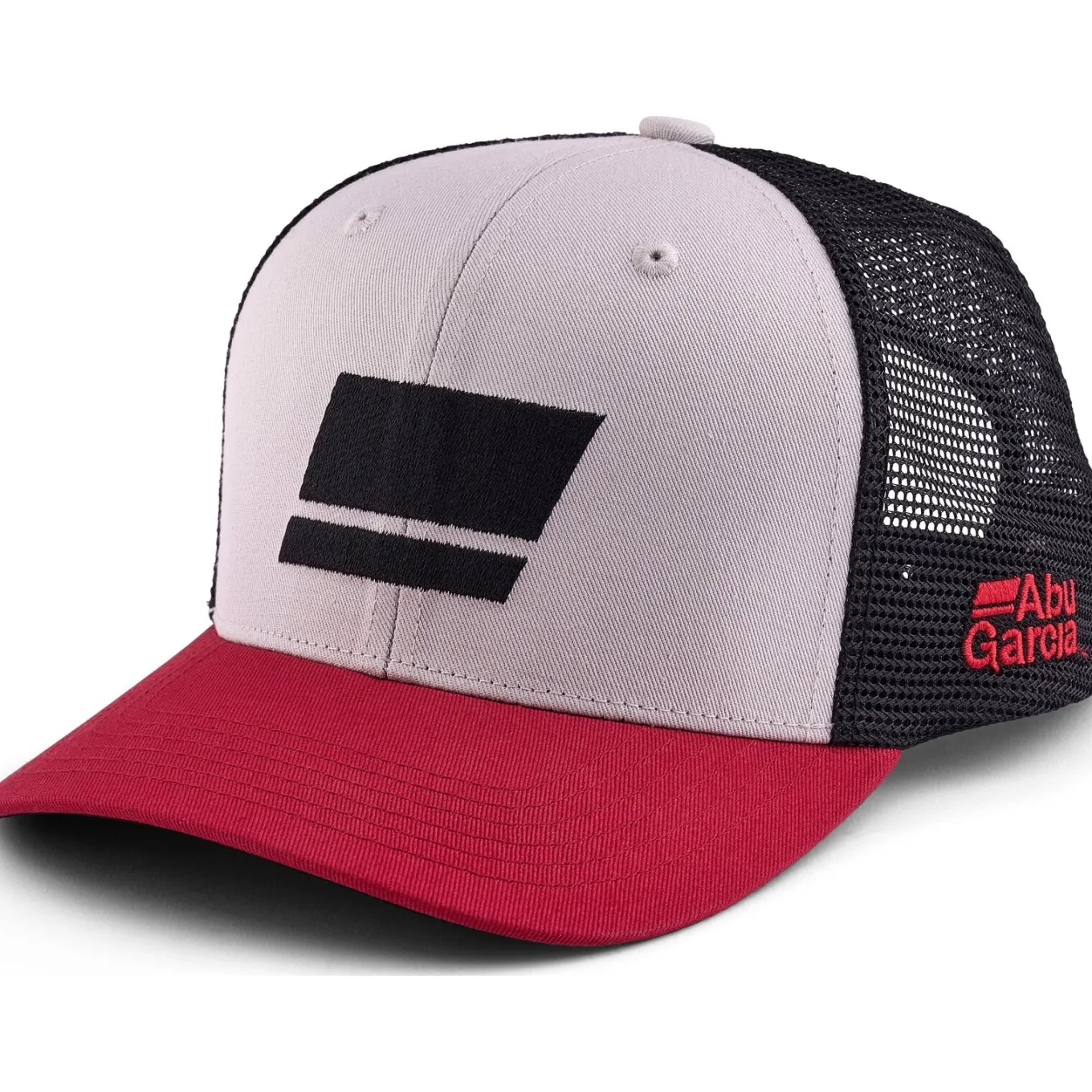 Abu Garcia Flag Trucker Grey Red Black