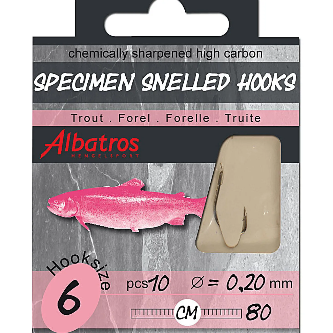 Albatros Hakenboekje Forel H8
