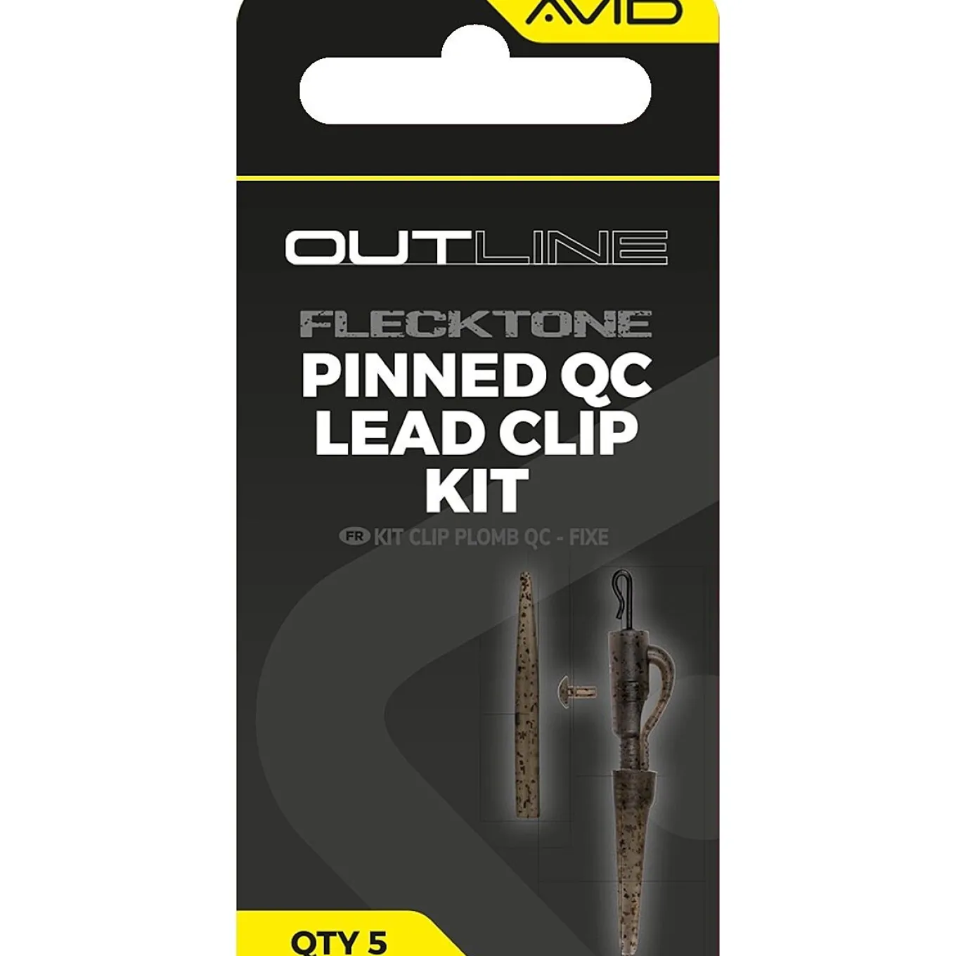 Avid Outline FleckTone Pinned QC Lead Clip Kit