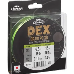 Berkley DEX Braid x8 Chartreuse