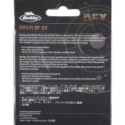 Berkley DEX Braid x8 Chartreuse