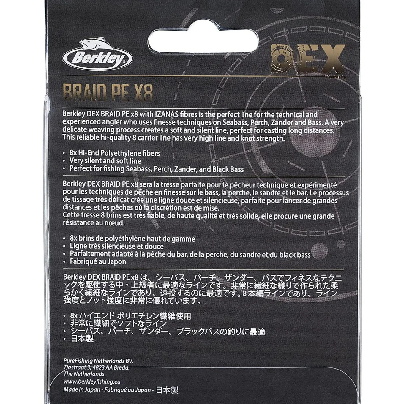Berkley DEX Braid x8 Chartreuse