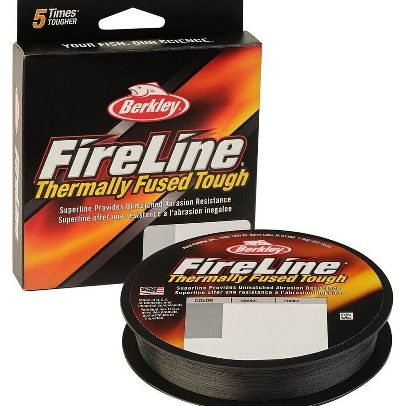 Berkley Fireline Fused Smoke