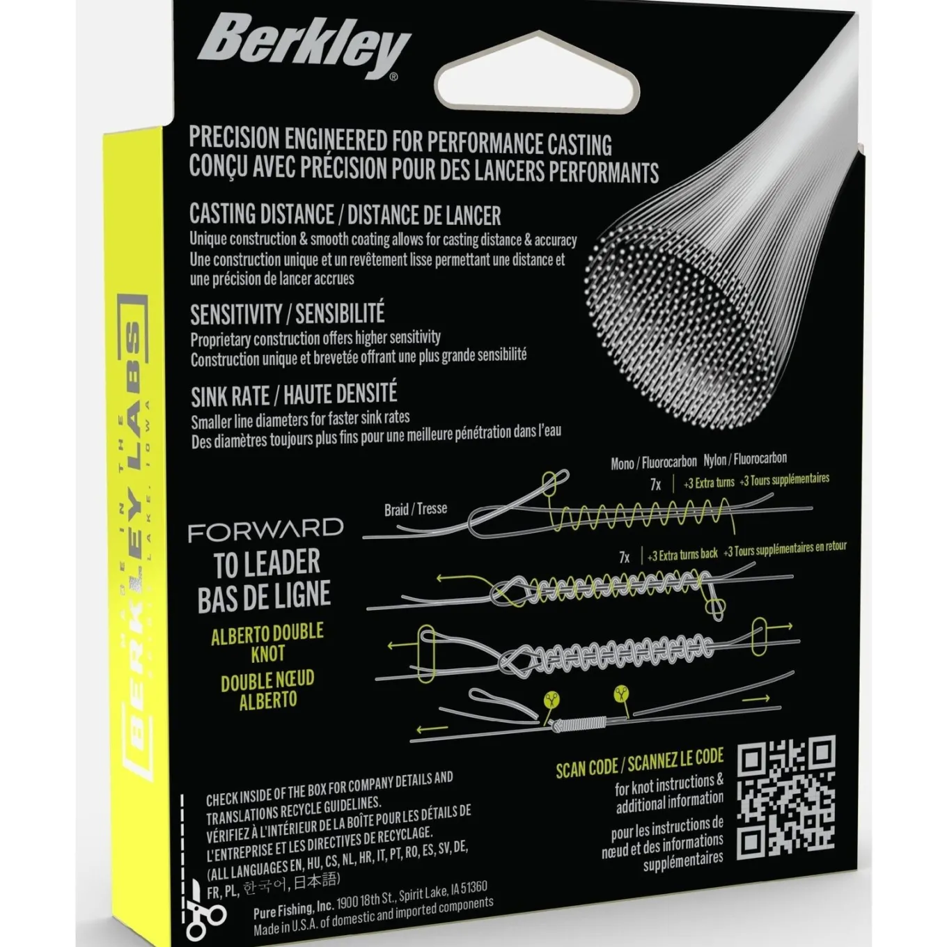 Berkley Forward Finesse Braid Flame Green