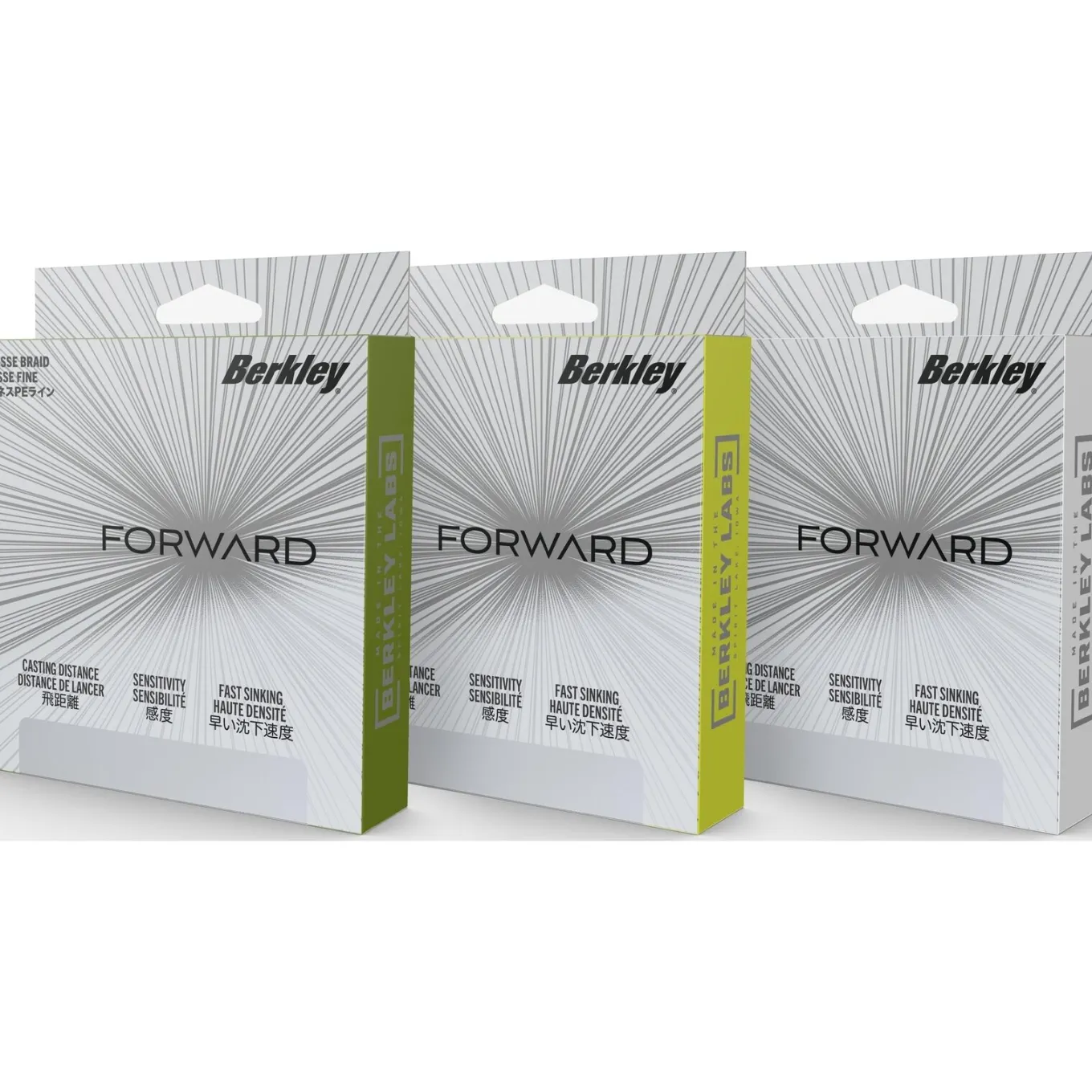 Berkley Forward Finesse Braid Flame Green