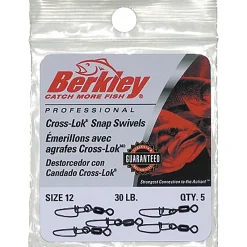 Berkley McMahon Cross-lock Snap-Swivel