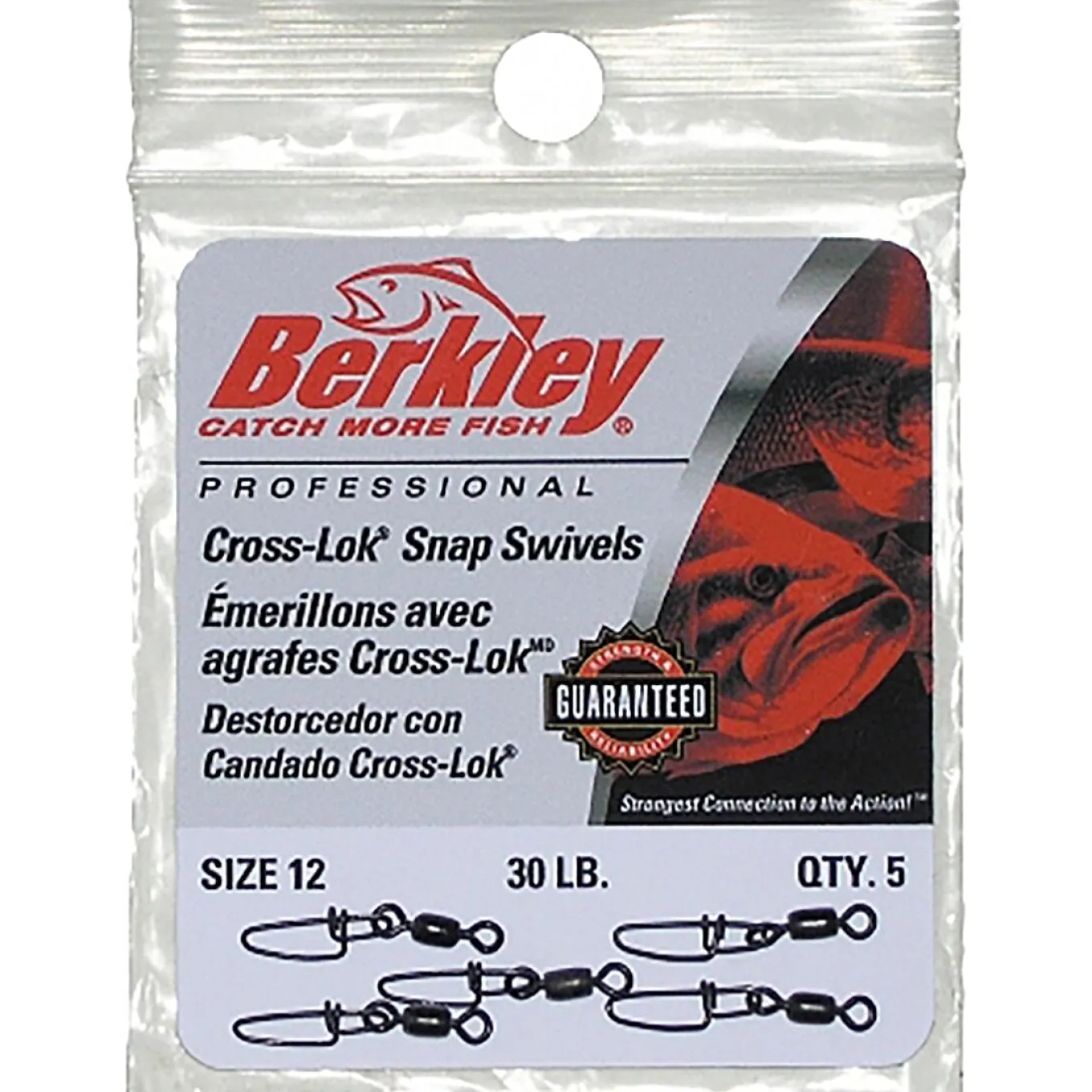 Berkley McMahon Cross-lock Snap-Swivel