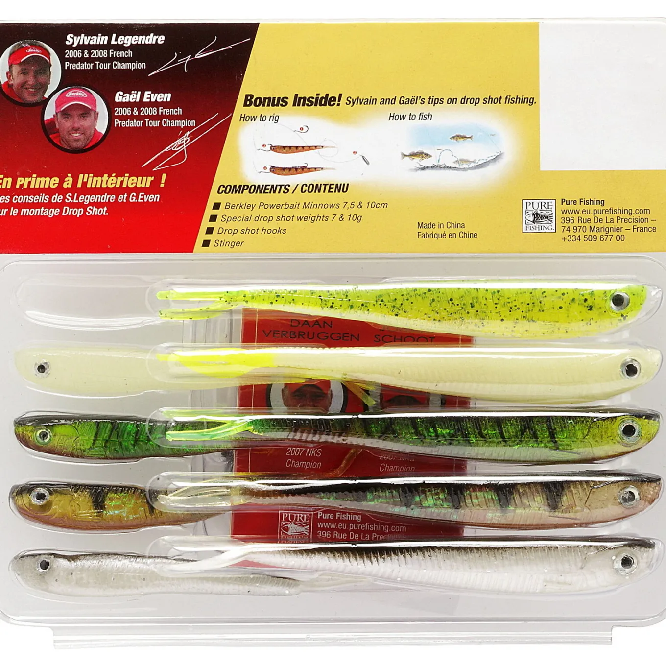 Berkley Powerbait Dropshot Pro Pack