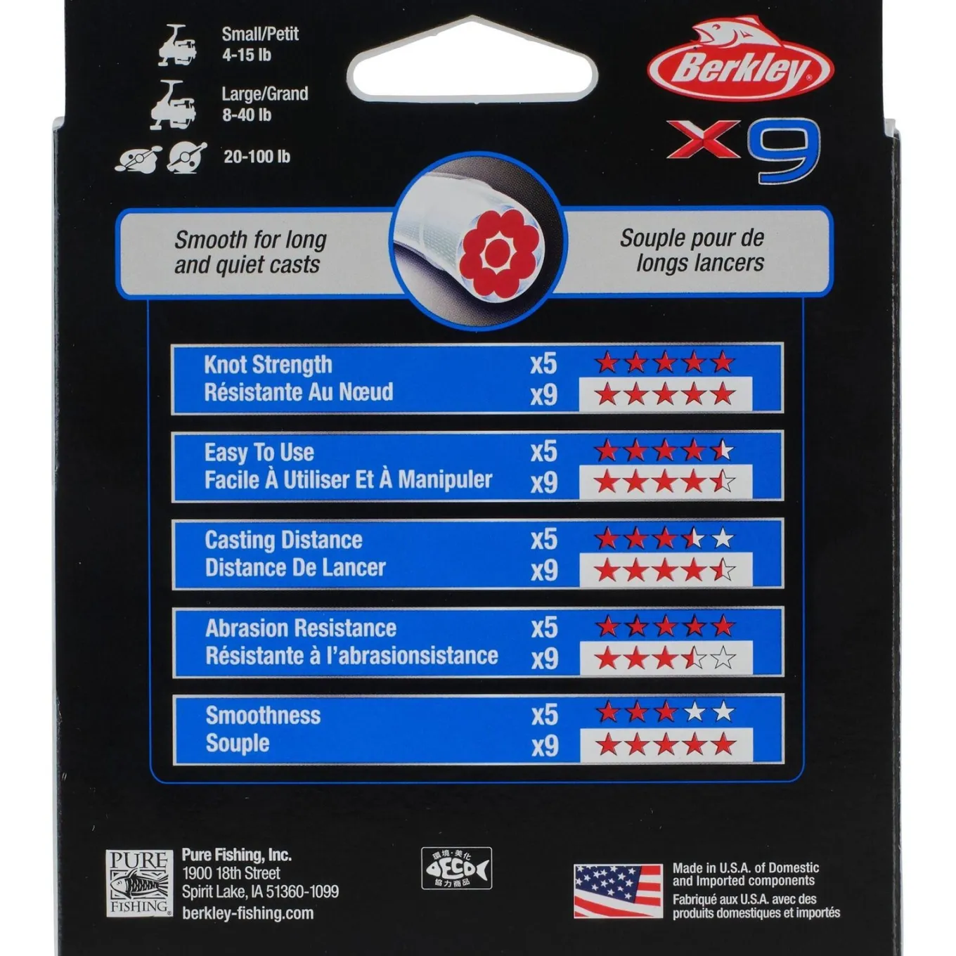 Berkley X9 Braid Crystal