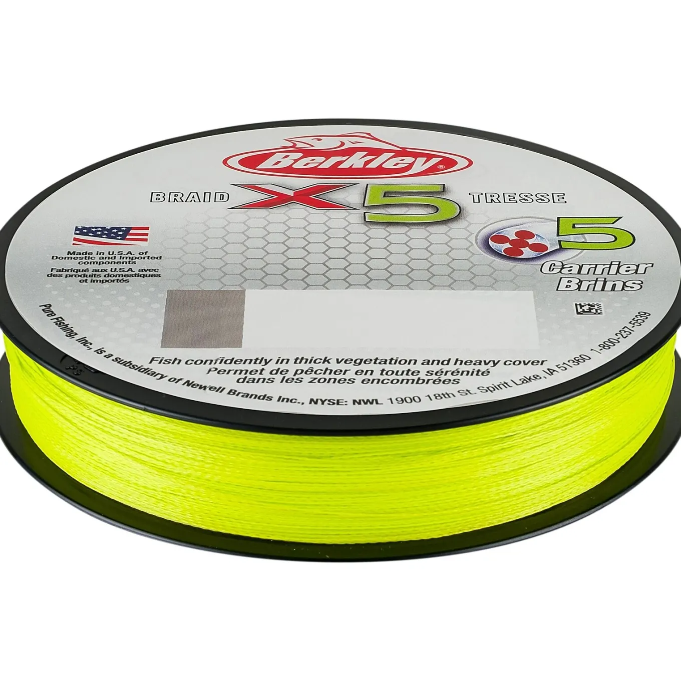 Berkley X5 Braid Flame Green