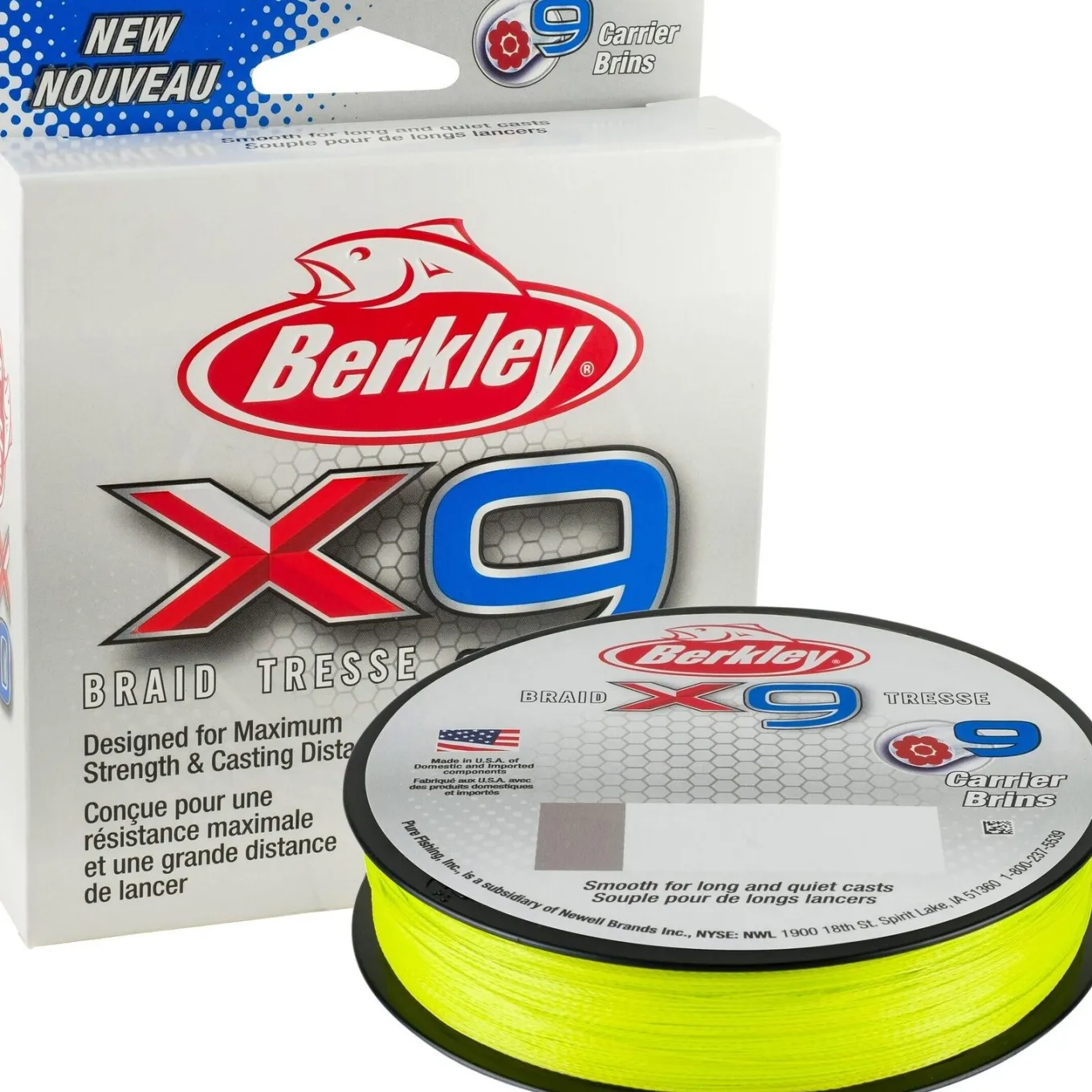 Berkley X9 Braid Flame Green