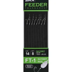 BKK Feeder Tournament FT-1 Bayonet Rigs-Braid