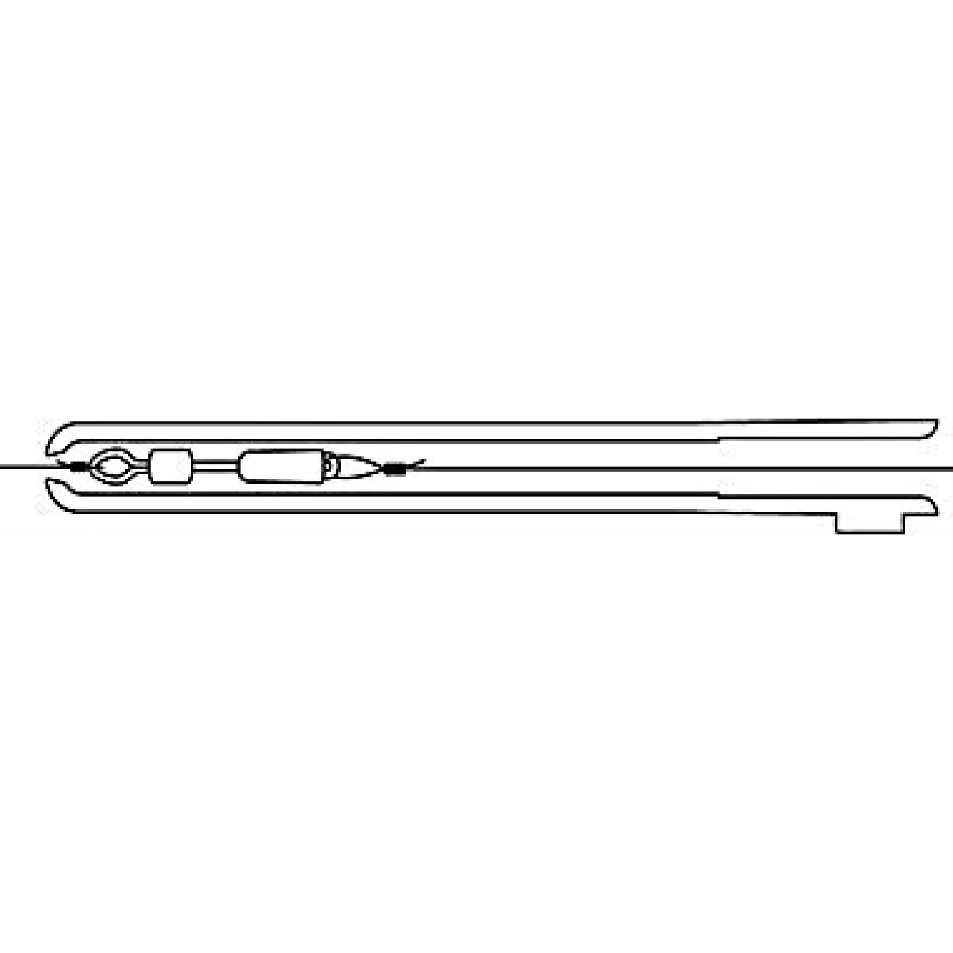 Cresta Inside Tube Hook Length Connection Swivel