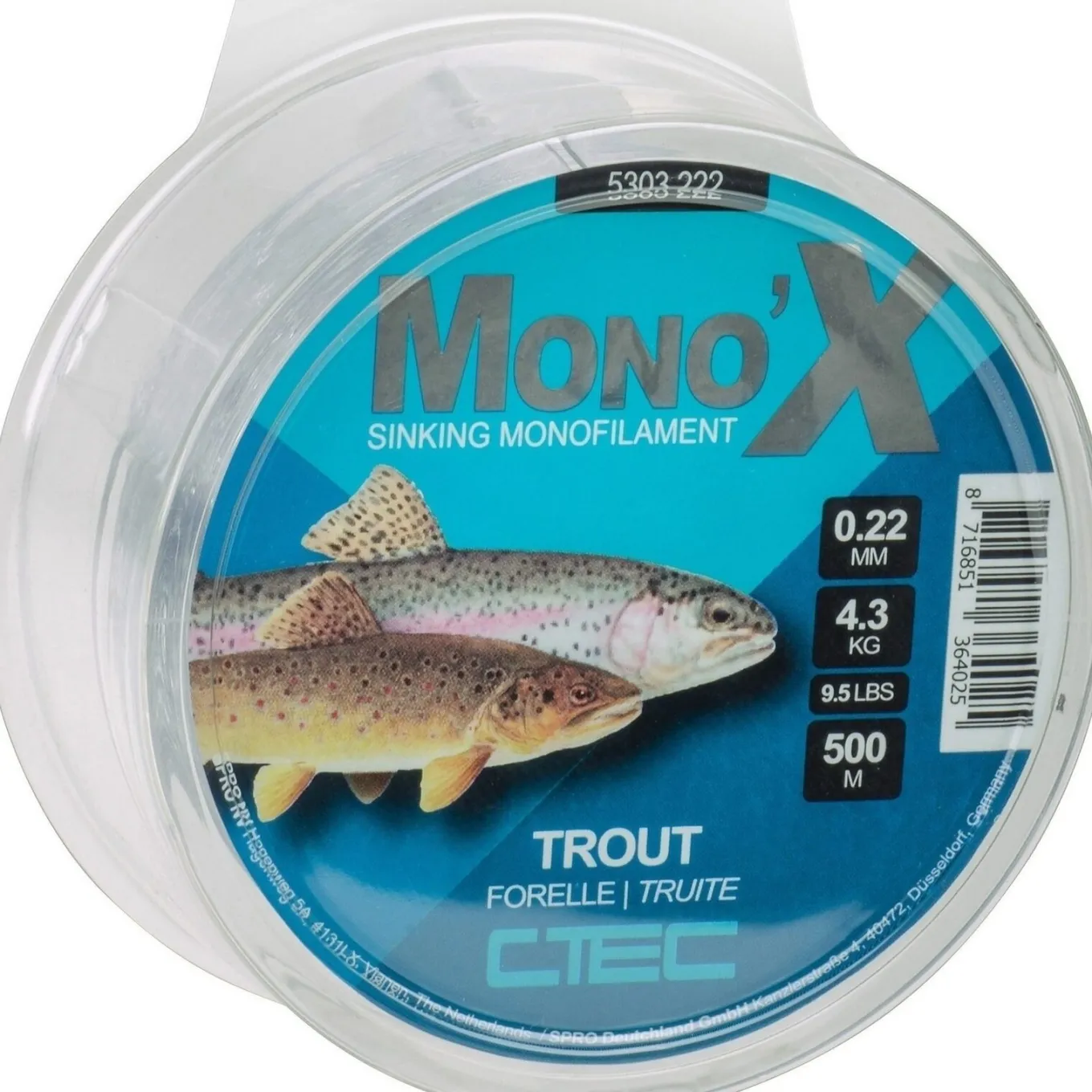 C-Tec Trout MonoX Clear