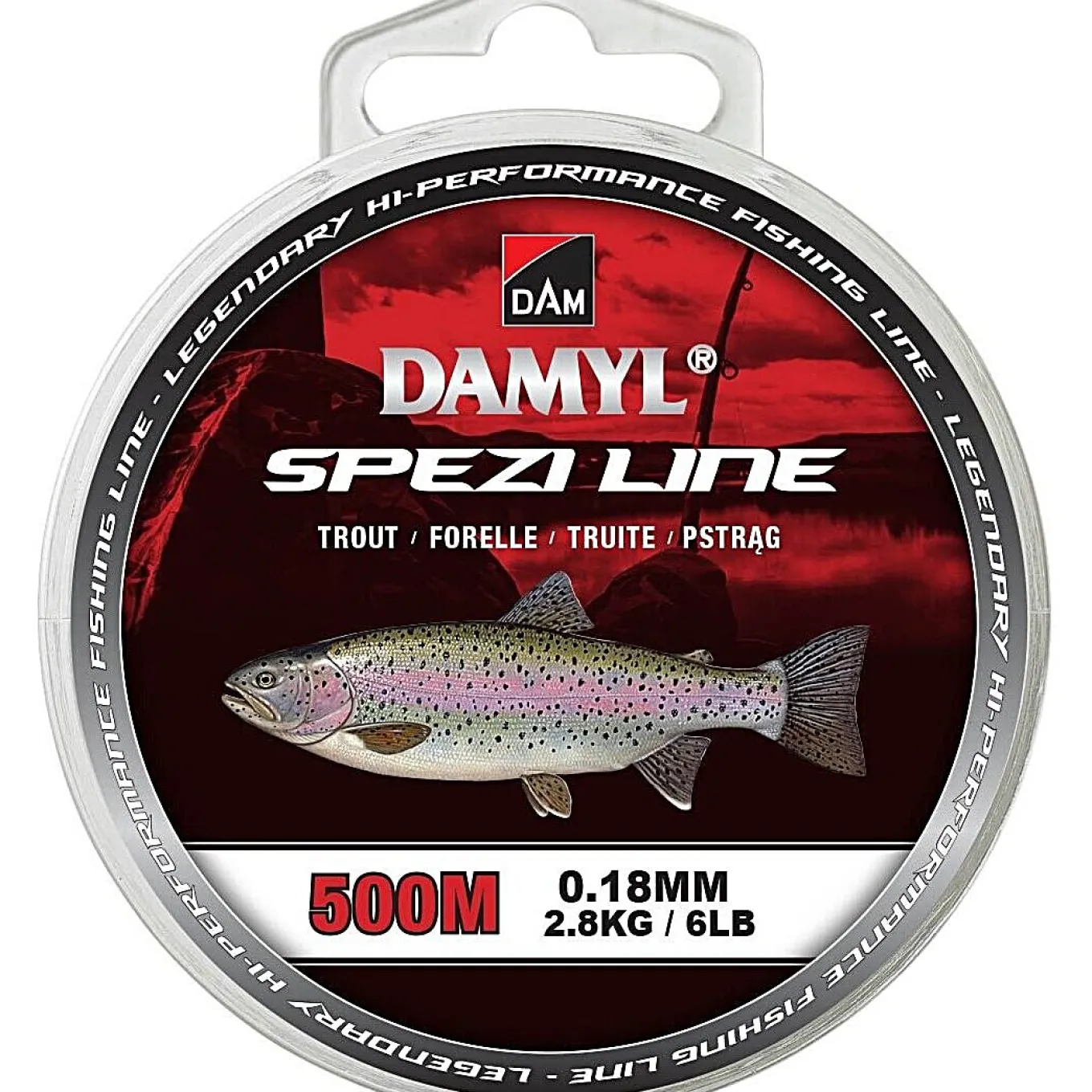 Dam Damyl Spezi Line Trout 500m 0.20mm