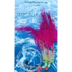 Deep Blue Polak en Makreel Paternoster 3-Haaks H3-0