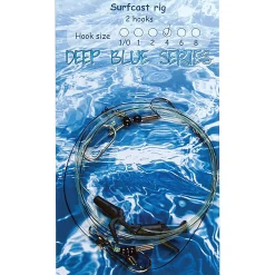 Deep Blue Surfcast Rig 2-Haaks