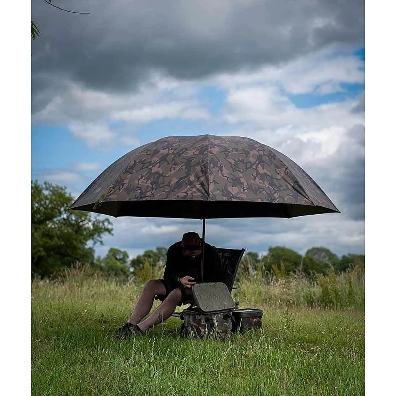 Fox 60" Camo Brolly