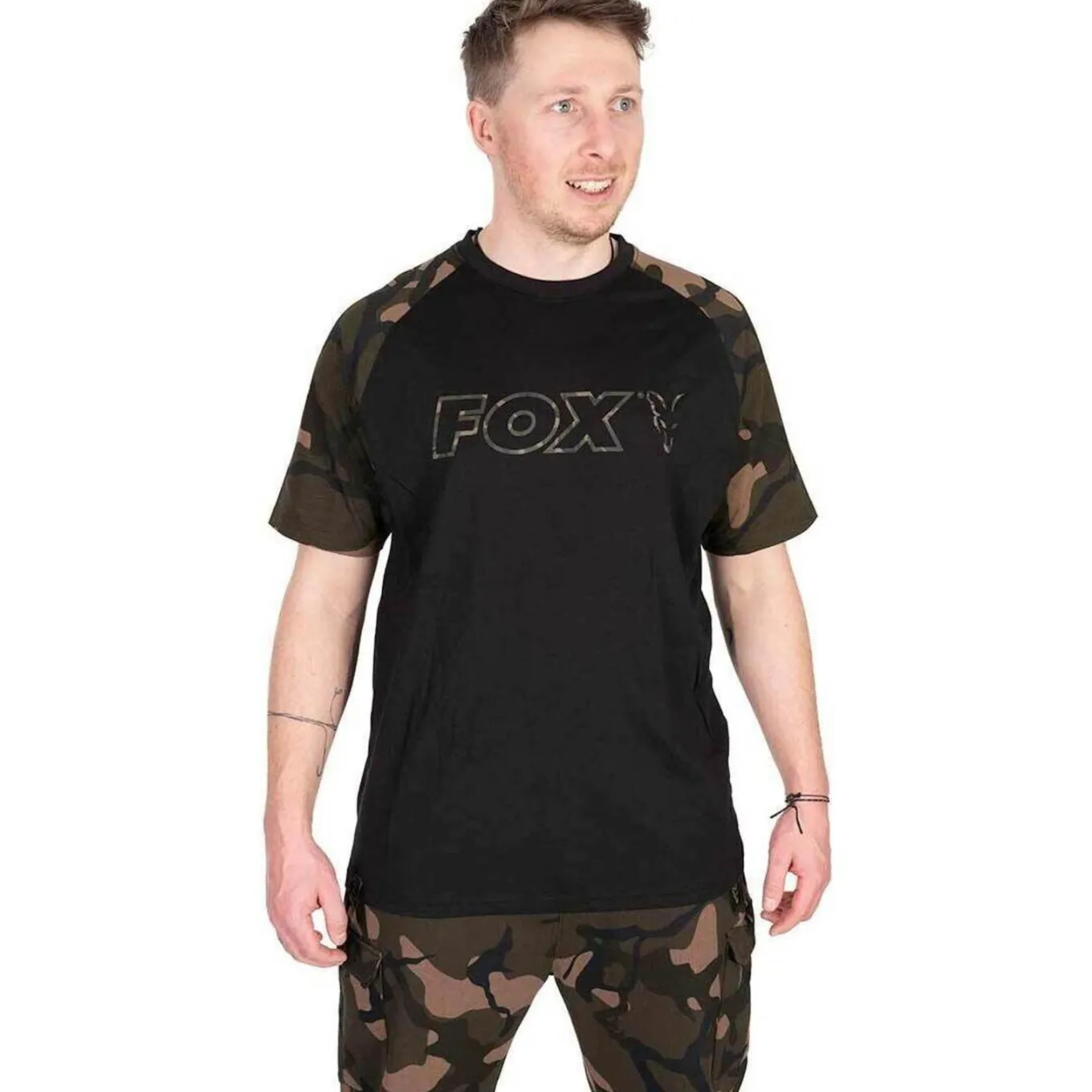 Fox Black / Camo Logo T-Shirt