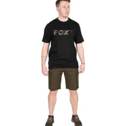 Fox Black / Camo Logo T-Shirt