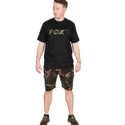 Fox Black / Camo Logo T-Shirt