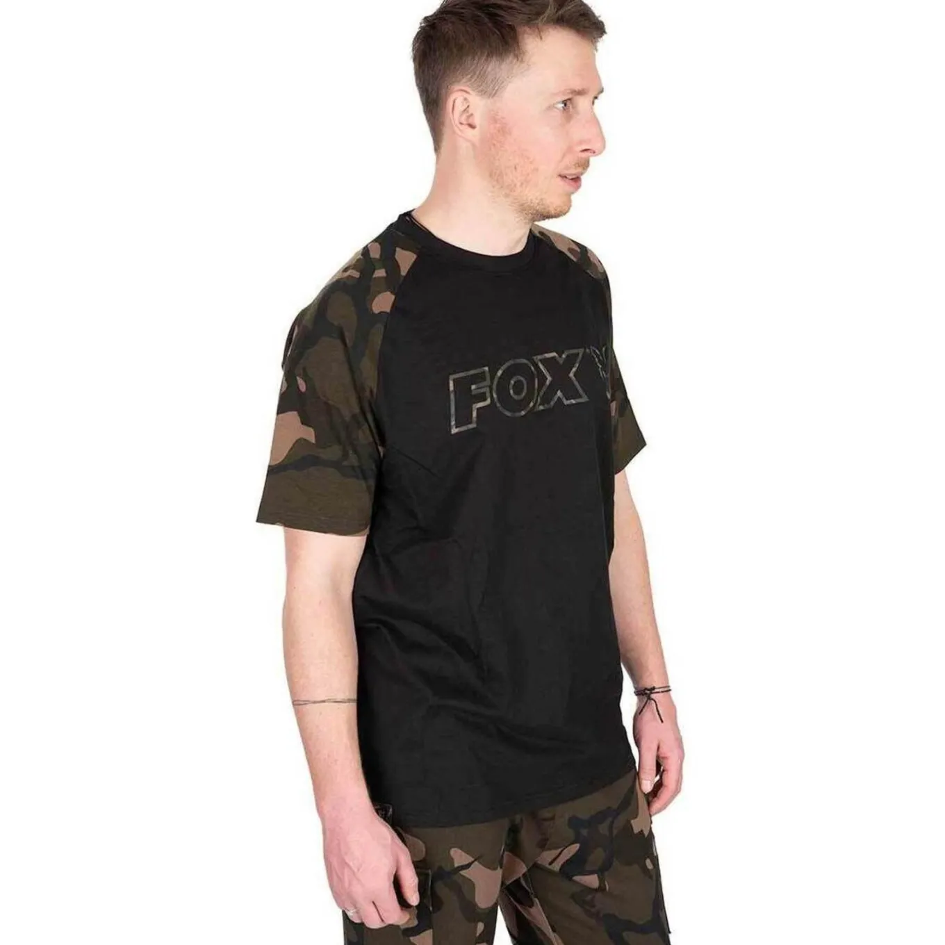 Fox Black / Camo Logo T-Shirt