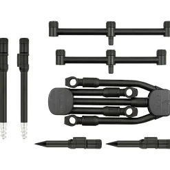 Fox Black Label QR 3 rod Pod Complete