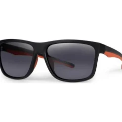Fox Collection Shades Black Orange - Brown Lense