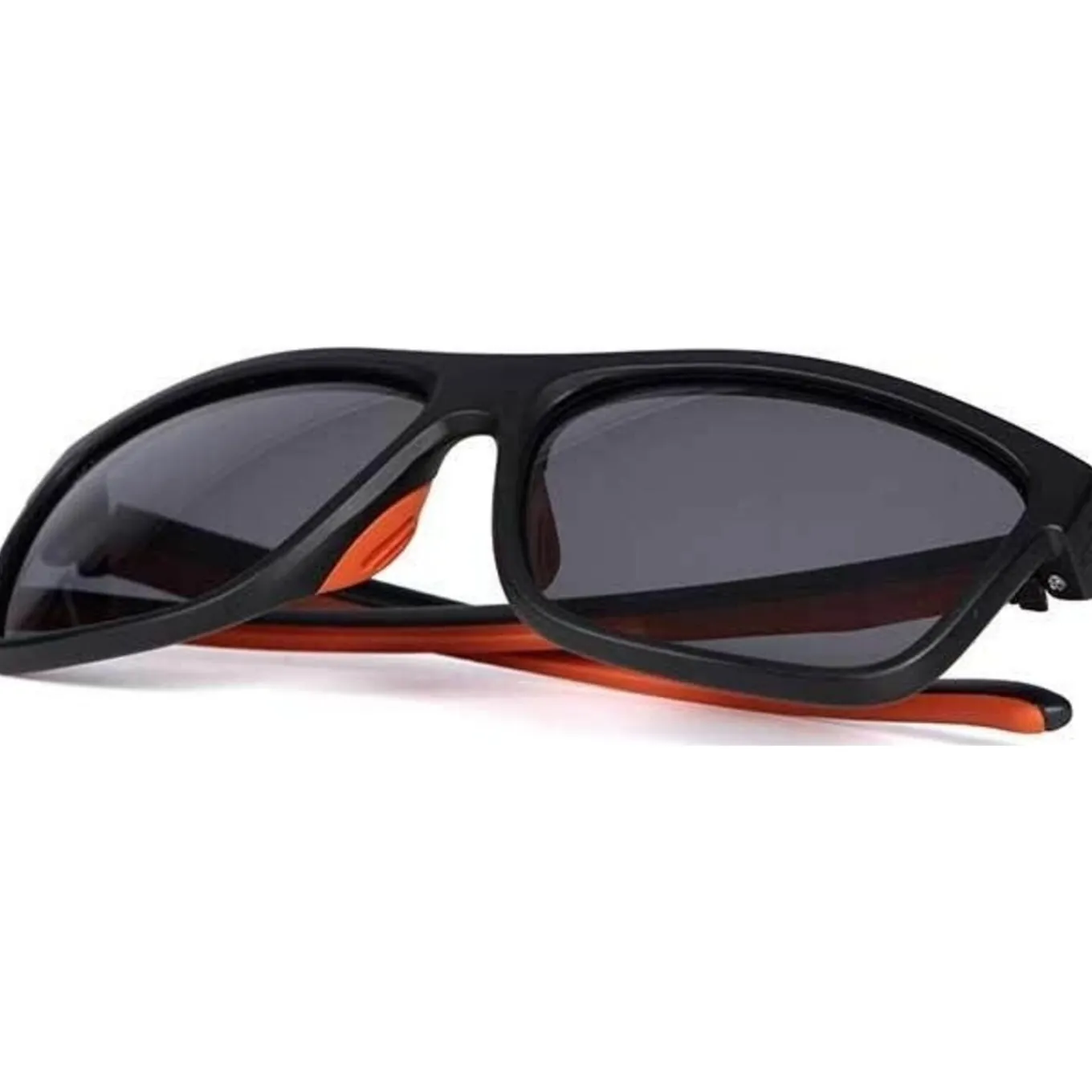 Fox Collection Shades Black Orange - Brown Lense
