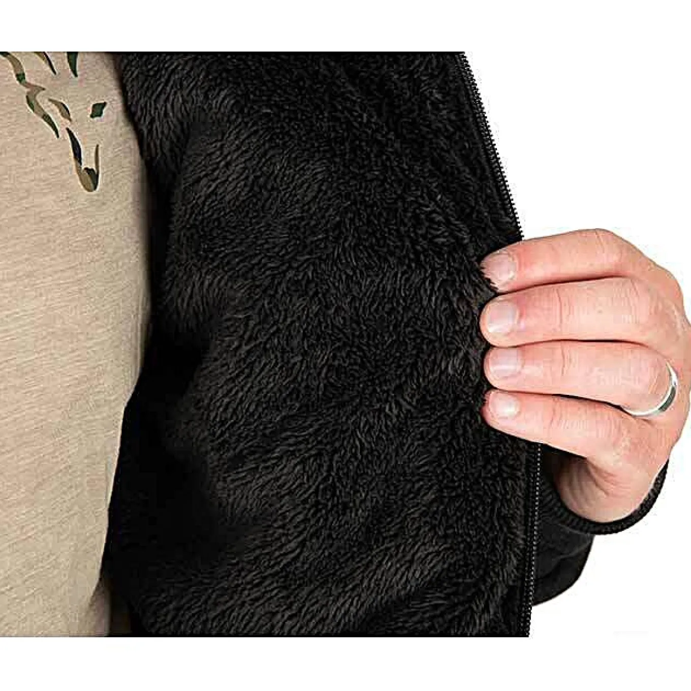 Fox Collection Sherpa Jkt B/O