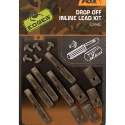 Fox Edges Camo Inline Lead Drop Off Kits x 5