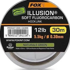 Fox Edges Illusion Soft Fluorocarbon Hooklink