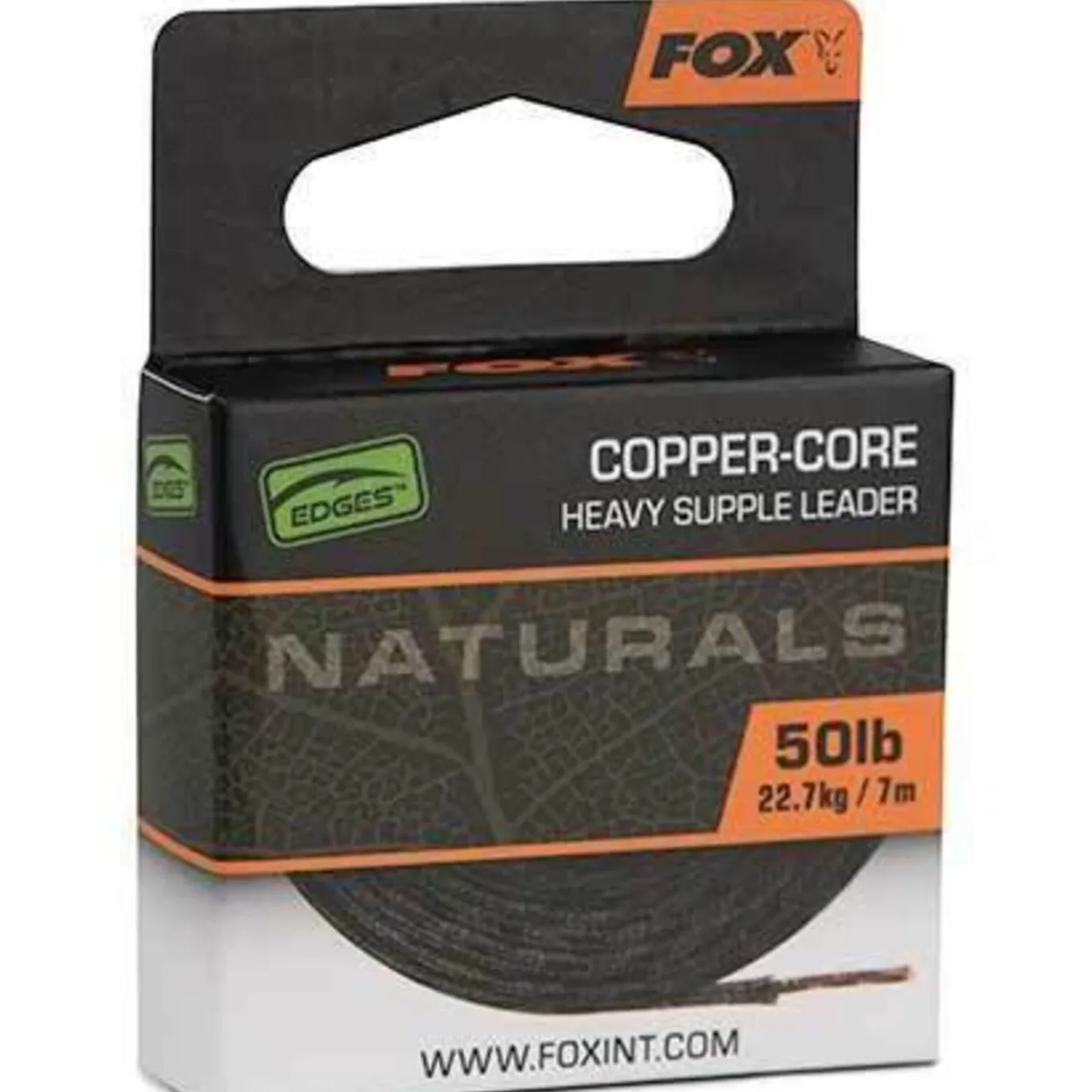 Fox Edges Naturals Copper-Core 50lb 7m