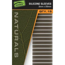 Fox Edges Silicone Sleeves 3mm x 25mm x 15
