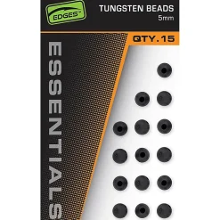 Fox Edges Tungsten Beads 5mm 15pcs