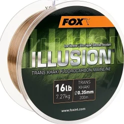 Fox Illusion Fluorcarbon Mainline Trans Khaki