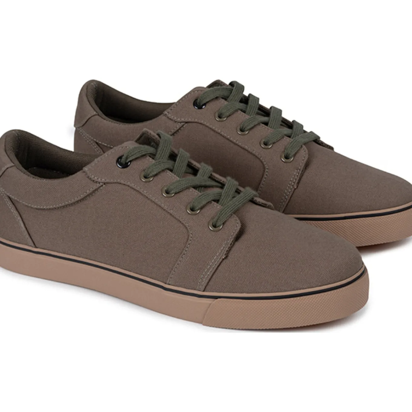 Fox Khaki Canvas Shoe