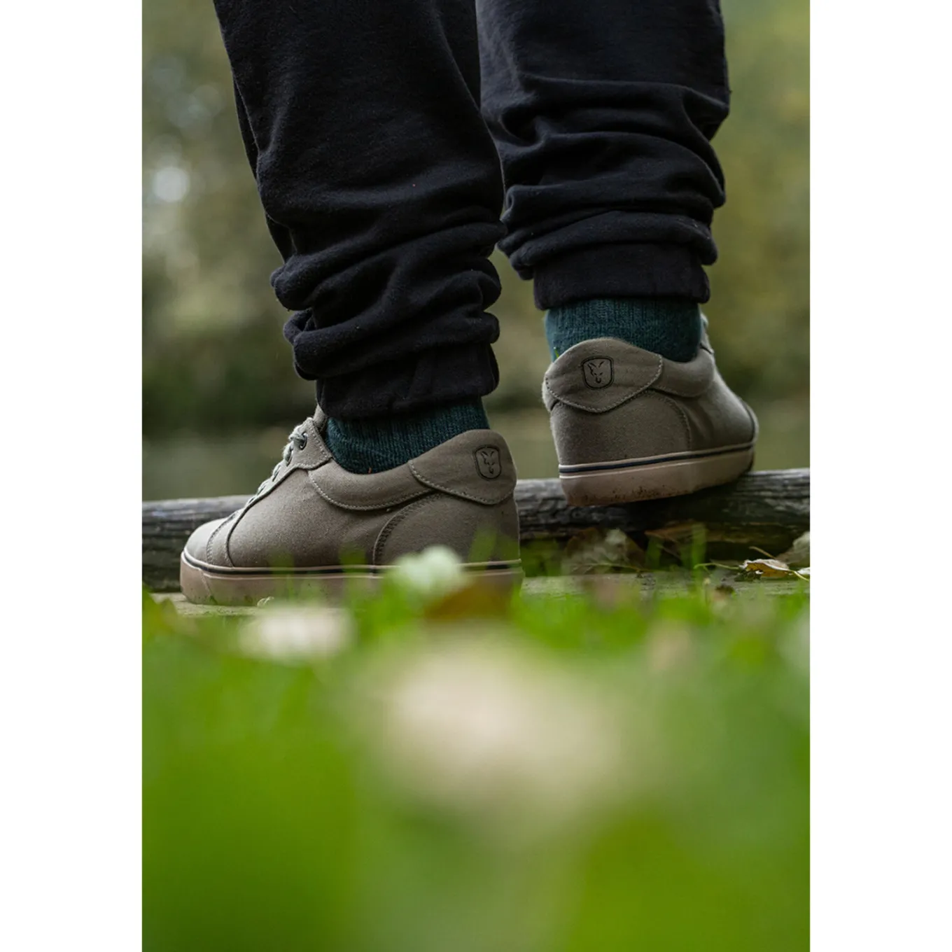 Fox Khaki Canvas Shoe
