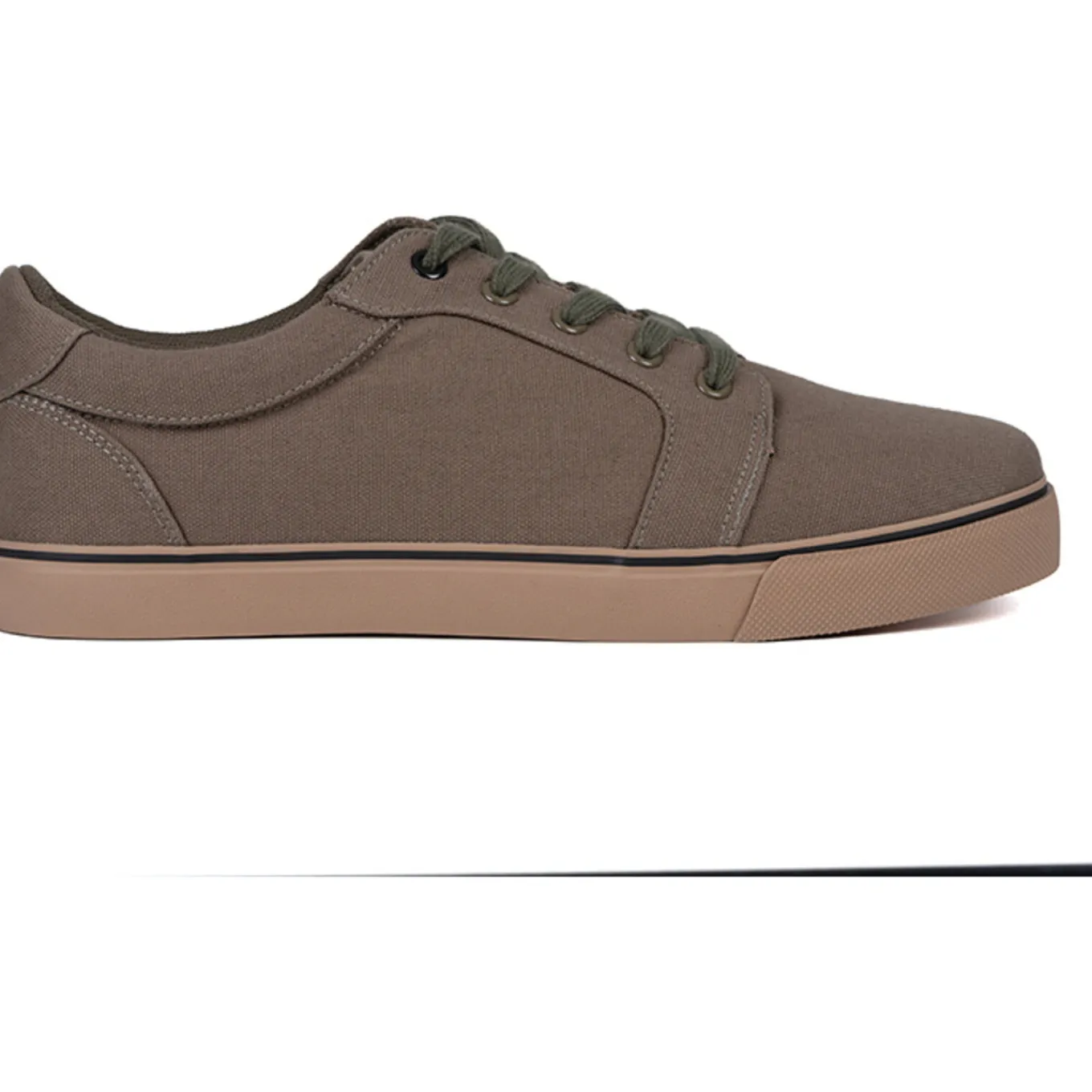 Fox Khaki Canvas Shoe