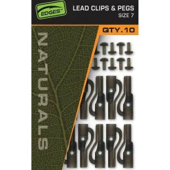 Fox Naturals Lead Clips & Pegs Size 7