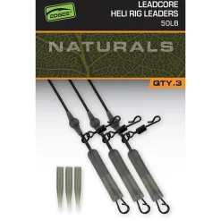 Fox Naturals Leadcore Heli Rig Leaders 3st