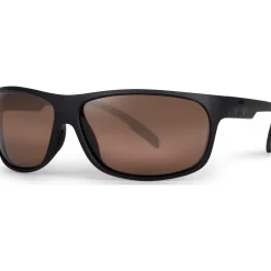Fox Rage Matt Black Wrap Brown Lens Eyewear