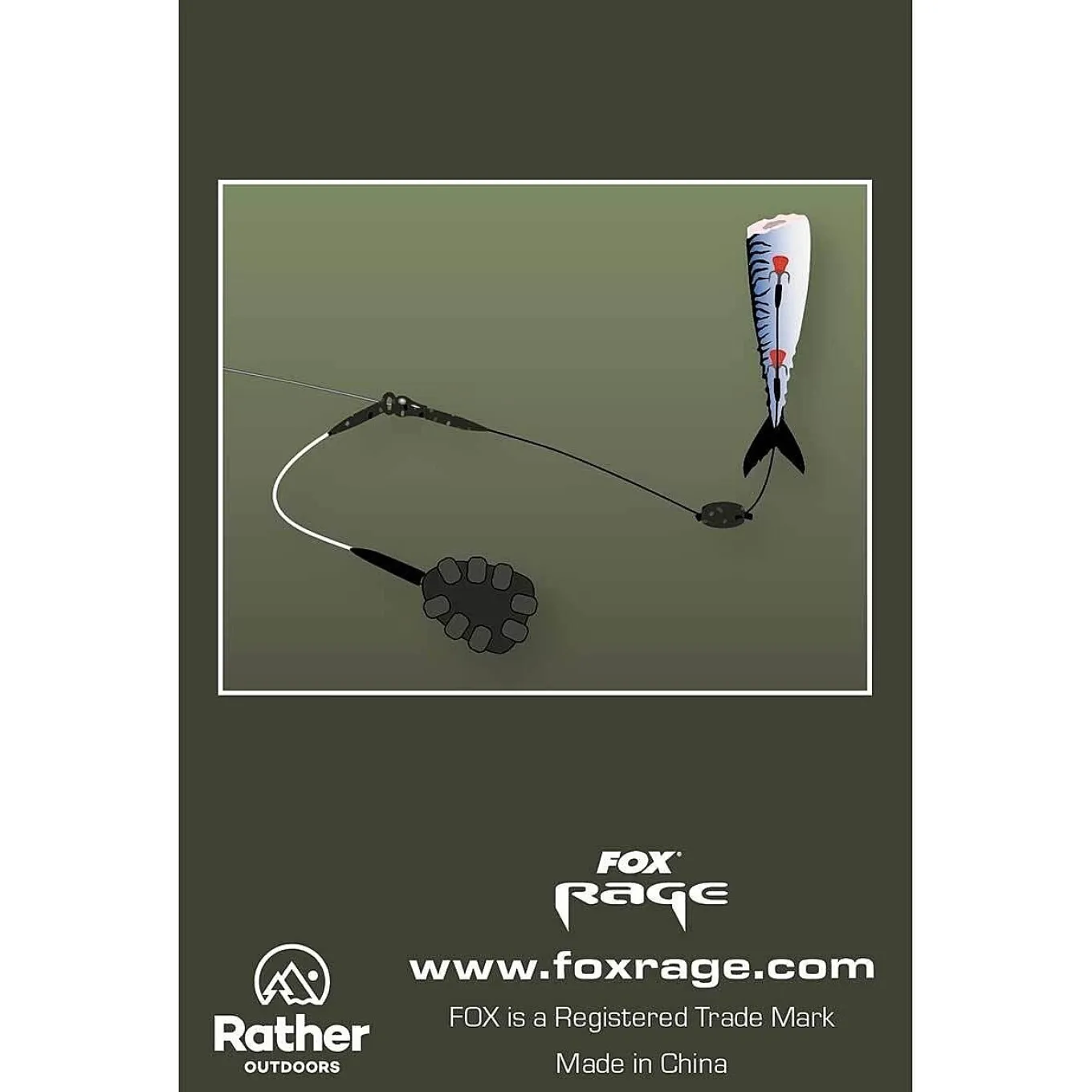 Fox Rage Predator Camo Deadbait Pop-Up Weights