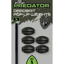 Fox Rage Predator Camo Deadbait Pop-Up Weights