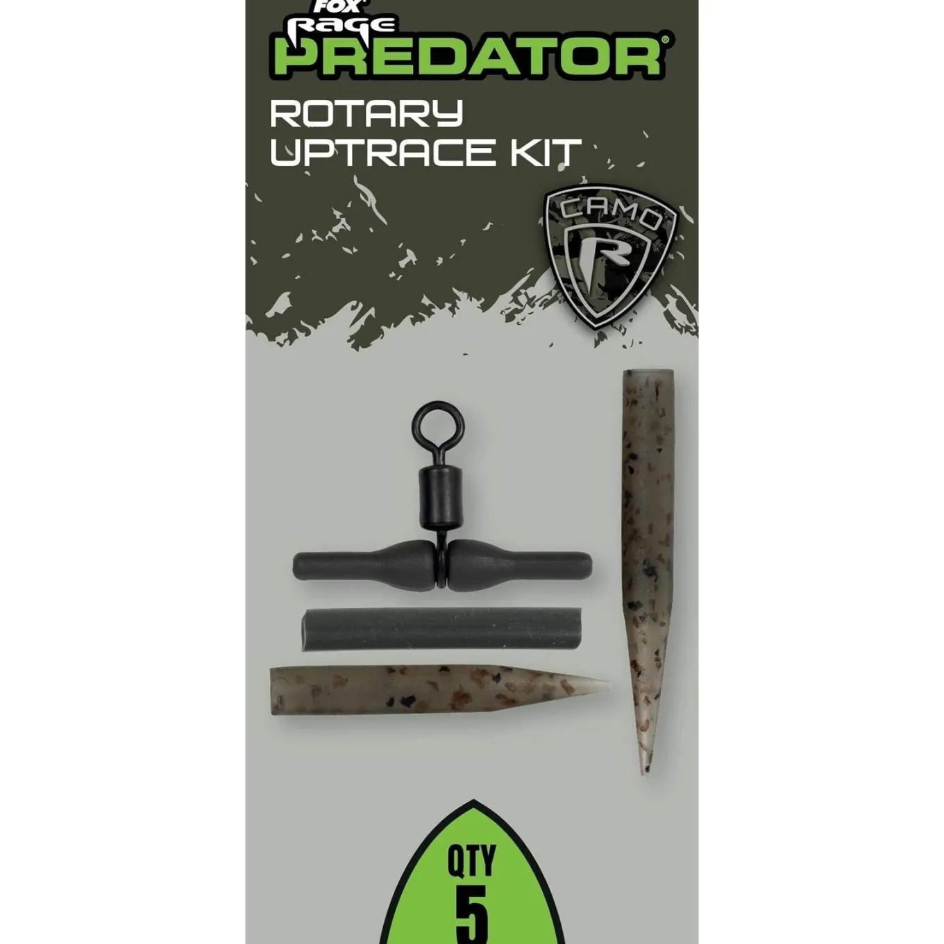 Fox Rage Predator Camo Rotary Uptrace Kit 5pcs