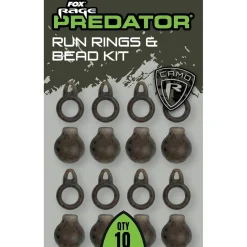 Fox Rage Predator Camo Run Rings & Bead Kit 10pcs