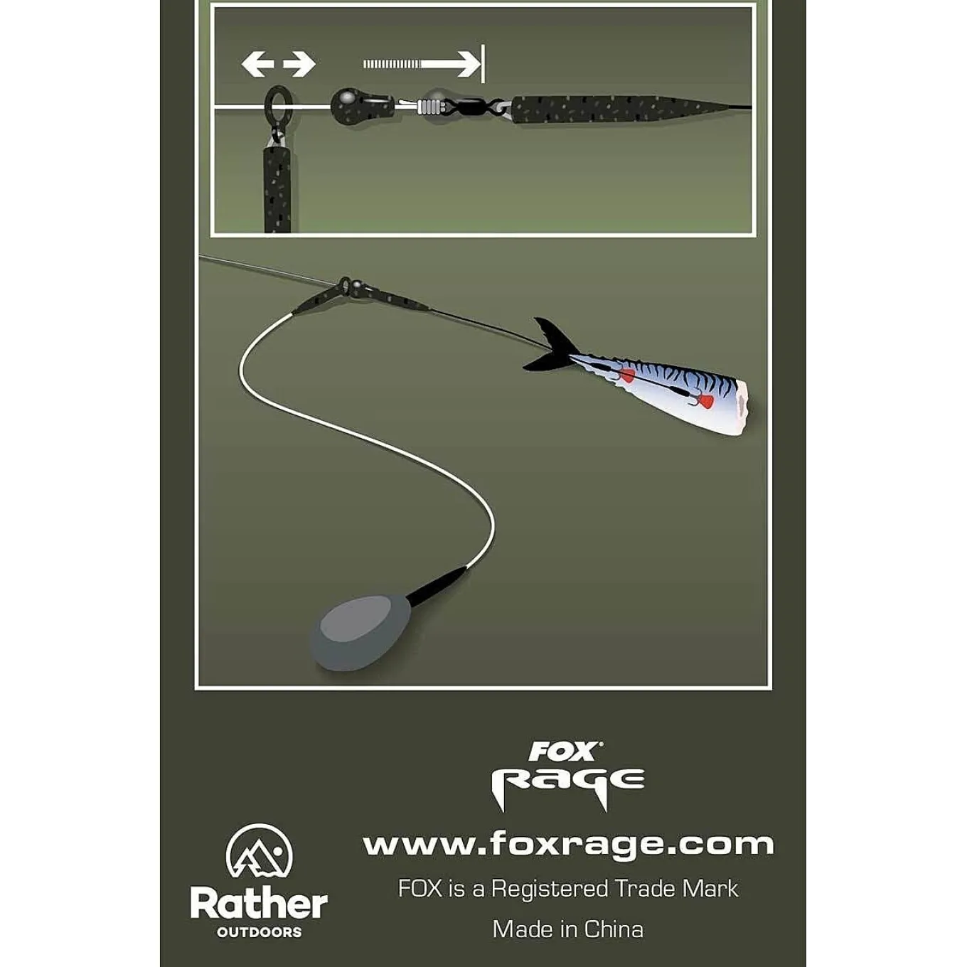 Fox Rage Predator Camo Run Rings & Bead Kit 10pcs