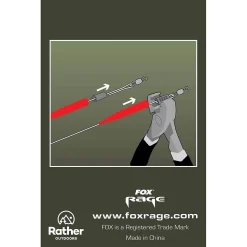 Fox Rage Predator Red Trace Crimp Covers 25pcs