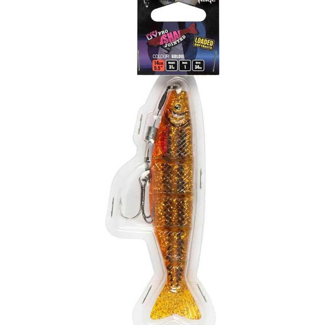 Fox Rage Pro Shad Jointed Loaded